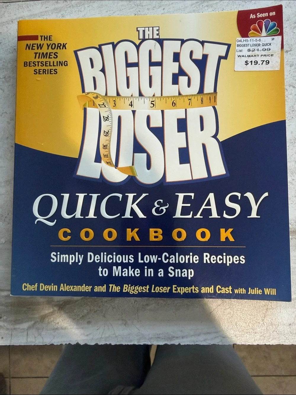 Quick & Easy Cookbook — Blue and Yellow Edition